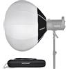 NEEWER BASICS NS15L Softbox Lanterna 65cm, Diffusore Luce a Sgancio Rapido | Soft Box in Lega di Nylon con Attacco Bowens, per Luci Foto LED, per Fotografia in Studio, Registrazione Video Streaming