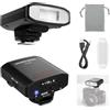 NEEWER BASICS 5600K Mini Camera Flash Speedlite GN12, 2000mAh/500 Flash/Ricicla 0,1-1,8s, Luce Compatibile con Canon Fujifilm Sony Nikon Fotocamera DSLR Standard con Hot Shoe per Foto Studio, Z120 SE