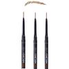 Avon, confezione da 3 matite retrattili Micro Fine Brow, colore marrone scuro sostituisce Glimmerstick per sopracciglia, non c'è bisogno di affilare.