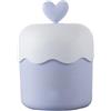 Wyjuan Blue Facial Cleanser Foam Maker Cup,Bubble Foamer Device,Bubble Foamer Bubbler per detergente facciale, tazza di schiuma, Bubble Maker per il lavaggio del viso apparecchi e spazzole