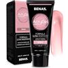Benail Professional Benail | Acrigel per unghie 60ml. Ricostruzione Unghie, gel unghie, Polygel Acrigel con Dual Form, Gel Ricostruzione Unghie e antigraffio, antigiallo, HEMA Free TPO Free fino a 5 settimane (Rosa)