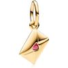 RMMY Love Envelope Ciondolo Di Fascino Per La Collana Del Braccialetto Regalo Della Festa Della Mamma Per Le Donne Perle D'Argento 925 Con Gioielli Di Zirconia
