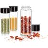 Tescoma 657076 Barattoli portaspezie 3 pz, tappo colore antracite