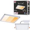 Paulmann 93100 Pannello LED Areo IP44 175x175 m 3-Step-Dim angolare incl. 1x13 W dimmerabile bianco caldo cromo opaco plastica 2000 K