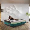 Comfy Line ComfyLine Materasso memory Francese 140X200 Cm, Materasso a zone Alto 21 cm, Materasso ortopedico a 3 STRATI | Materasso anallergico prodotto in Italia - MOD. EQUILIBRIUM