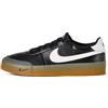 Nike Court Shot Herrenschuh, Scarpa da Uomo, Black White Gum Light Brown, 41 EU