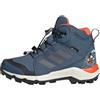 adidas Terrex Disney Mid Gore-Tex Hiking Shoes, Scarpe da Trekking Unisex-Adulto, Wonder Steel/Grey Three/Orange, 37 1/3 EU