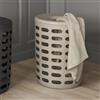 Blomus KORIE cesto biancheria, 65479, KORIE moonbeam [Accessori Bagno > Cestini per Biancheria]