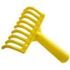 La zappa Rastrello a Pettine per Raccolta Olive in PVC h 17 cm 9 Denti con predisposizione Asta (10 pettini)