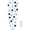 LaundrySpecialist Copriasse da stiro Laundry Specialist Classic - 2 strati e dotato di schiuma da 3 mm - taglia L per una larghezza da 38 a 45 cm e una lunghezza da 120 a 125 cm - Copriasse da stiro universale