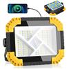 Linke Luce da lavoro ricaricabile, luci da campeggio super luminose con batteria da 20000 mAh Proiettore portatile con magnetico, USB, lanterna a LED di emergenza solare per tenda auto riparazione