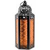 Vela Lanterns Lanterne in stile marocchino, metallo, Orange, medium