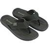 CARTAGO Dunas Vi Ad Flipflop da uomo, nero/verde, 45/46 EU