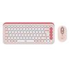 Logitech - Astiera + Mouse Pop Icon Combo-rose