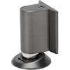LUPATDY Fermaporta Magnetico, Ferma Porta Pavimento Magnetico, Lega di Zinco Door Stopper con Adesivo e Viti, Nessun Pugno, Montaggio a Pavimento, per Ufficio, Balcone, Cucina, Camerette, Bagno (Grigio)