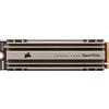 Corsair MP600 CORE M.2 NVMe PCIe x4 Gen4 Unità SSD, Fino a 4.700 MB/sec, Velocità di Lettura Sequenziale e Una Velocità di Scrittura Sequenziale Fino a 1.950 MB/Sec, Alluminio, Grigio (Argento), 1 TB
