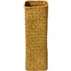 Hbbgdiy Vaso Rattan Vaso Decorativo per Pavimenti Decorativi Alto 12x4 Pollici, Fiore in Stile Cesto di Vimini Rustico per Soggiorno centrotavola per Matrimoni caffetteria