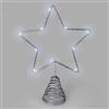 PRENDELUZ Ghirlanda - Luci decorative con 10 LED a freddo, uso interno, protezione IP20, alimentate da 2 batterie AA.