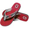 FOCO Sandali infradito da donna NCAA College Team Logo paillettes cinturino