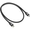 OWC Cavo Thunderbolt 4 / USB-C da 0,70m - Funzionalità universale e completa per tutti i dispositivi Thunderbolt 3 e 4, USB-C e USB4