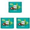 RITTER SPORT Menta, Tavoletta di Cioccolato Fondente Con Ripieno di Crema Alla Menta Piperita 40%, Cacao 100% Certificato Sostenibile, 100 g (Confezione da 3)
