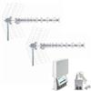FRACARRO KIT 3 5G T2 con 2 antenne BLU10HD 5G - 217971
