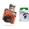 Fujifilm Instax Square Sq 1 Terracotta Orange | Fotocamera A Sviluppo Istantaneo | Modalità One-Touch Selfie & SQUARE, Film Pellicola Istantanea, Formato Quadrato