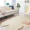 ORINOVA Tappeto Camera da Letto Beige 120x180 cm Salotto Morbido Lavabile Tappeto Moderno