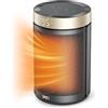 Dreo - Riscaldamento portatile della stanza con termostato, timer, modalità ecologica e ventilatore, calore rapido di sicurezza PTC con 1500 W per uso interno