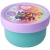 Mepal - Fruttiera Campus - Porta pranzo per frutta per bambini - Per lavastoviglie e microonde - Senza BPA - 300 ml - Paw Patrol Girls
