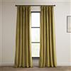 HPD Half Price Drapes Half Price Drapes Heritage, Tenda di Torba Velluto Verde, 127 x 243,8 cm