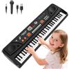 QiquBox 61 Tasti Pianoforte Tastiera per Bambini Principianti Elettronica Pianoforte con