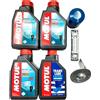 KIT TAGLIANDO MOTORE FUORIBORDO HONDA BF40/50-A/A4 CARBURATORI OLIO FILTRO ANODI