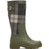 BARBOUR Stivale di gomma Dena DA PIOGGIA OLIVE ANCIENT TARTAN