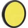 Elprico Filtro per Obiettivo a Colori da 55 Mm, Filtro per Fotocamera Digitale in Vetro Ottico Filtro per Obiettivo Fotografico Ad Alta Definizione, Filtro Rotondo per per (Giallo)