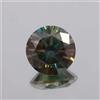 GRA AAA Verde Scuro Moissanite Rotonda Loose Gemma Taglio 2.75 KT Sintetico Diamante