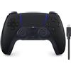 Sony Interactive Entertainment Sony PS5 DualSense Controller Midnight Black Gamepad Wireless Ufficiale...