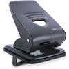 Rapesco PF800AB1 Perforatrice a 2 Fori 835, Capacità 40 Fogli, Nero