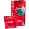 Durex Contatto Comfort Preservativi Sottili ad Alta Sensibilità, 12 Profilattici, 12 Unità (Confezione da 1)