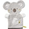 Fehn Guanto da bagno koala - panno spugna con figure di animali per divertirsi durante il bagnetto - assorbente e morbido - per neonati e bambini da 0 mesi