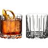 RIEDEL - Bicchiere tumbler, bicchiere in vetro per bevande specifiche, 2 pezzi, 255,7 ml, trasparente