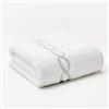 Calla Angel Superior - Telo da bagno in cotone egiziano da 1000 g, oversize, 1 pezzo, 160 x 78 cm, modello con catena argentata