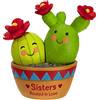 Hallmark Keepsake Ornamento natalizio 2023, radicato nell'amore, regalo di cactus per sorella
