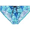 HOM Slip de Bain Tartane Costume, Stampa Blu, 12 Mesi Uomo