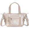 Kipling ART MINI Borsa a mano piccola, borse a tracolla, Metallic Glow (Argento)