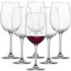 SCHOTT ZWIESEL Bicchiere da vino rosso Borgogna Classico (set da 6), bicchieri classici Borgogna per vino rosso, bicchieri in cristallo Tritan lavabili in lavastoviglie, Made in Germany (art. 123651)