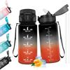 HoneyHolly Borraccia 500Ml, Senza BPA & A Prova di Perdita, Borracce con Cannuccia, Reutilizables, Borraccia Scuola Elementare, Water Bottle per Scuola, Palestra, Ufficio, Running