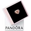 Pandora Charm Rosé Scintillante Cuori Intrecciati 789270C01 donna