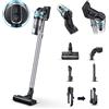 Samsung Aspirazione Samsung Aspirapolvere Senza Fili Jet™ 75 Turbo VS20T7531T1/ET, Senza Sacco, Potenza 200W, Fino a 60 min di autonomia, Argento