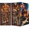 ETKVR Kit Book Nook per Adulti, Modello DIY Book Nook, Puzzle 3D in Legno Fermalibri Booknook Miniatura Casa delle Bambole per Inserto Libreria Decorazione Casa - Dwarfs's House